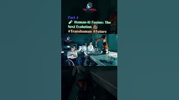 Human-AI Fusion: The Next Evolution 🦾🧬 #Transhuman #Future #PostHumanism #Biohacking #Innovation P4