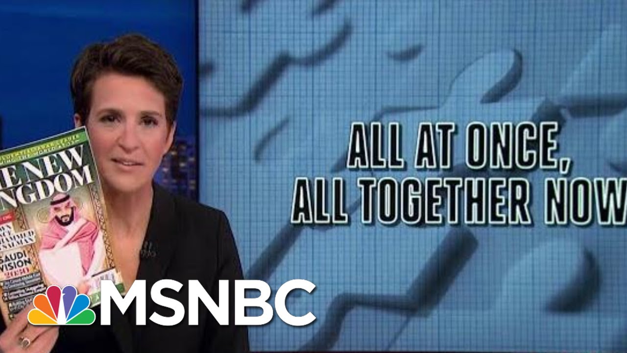Saudi Media Blitz Could Explain Devotion Of National Enquirer/AMI | Rachel Maddow | MSNBC
