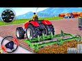 Modran Tractor Farming Drive Semulatior। Indian Tractor Farming Semulatior new update। Android game 