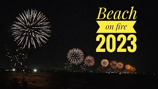 Beach on fire 2023