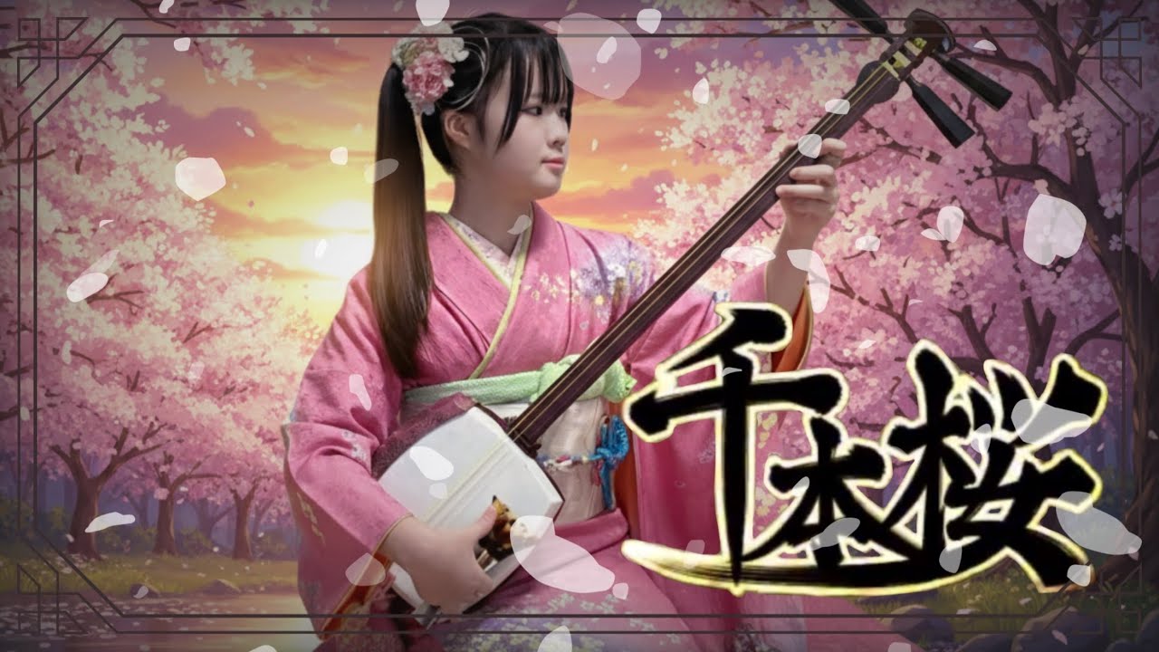 千本桜 Senbonzakura | Shamisen | Wagakki | Japanese Traditional Musical Instrument