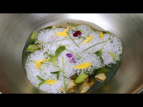 Chef Thierry Voisin's konjac and Sazae recipe european news agency