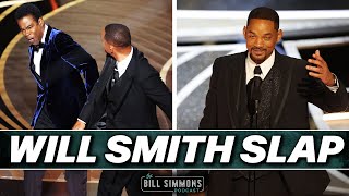 Jimmy Kimmel Reacts to the Will Smith / Chris Rock Oscars Slap | The Bill Simmons Podcast