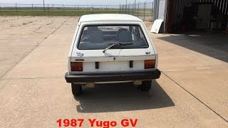 Engine-less 1987 Yugo GV