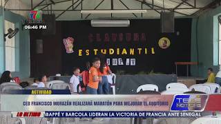 CEB Francisco Morazán realizará maratón para mejorar el auditorio.
