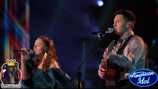 Jack Blocker & Emmy Russell Hello Full Performance Top 8 Judge's Song Contest | American Idol 2024