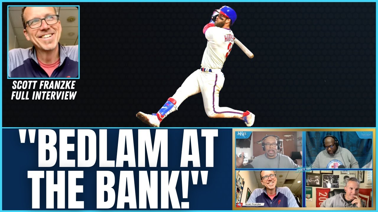 “BEDLAM AT THE BANK” |  Scott Franzke on World Series Bound Philadelphia Phillies