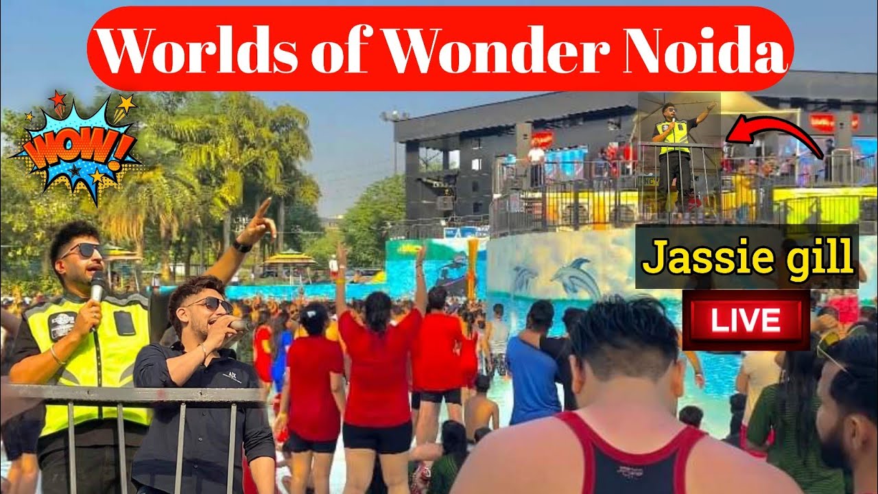 Worlds of wonder Noida//Jassie gill & Babbal Rai live❤️