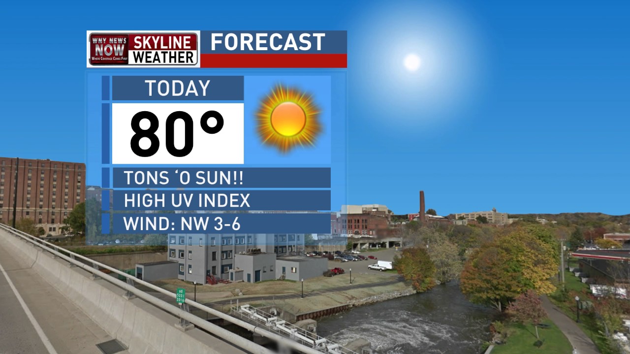 Skyline Weather Forecast 07/04/17