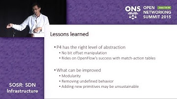 DC.p4: Programming the Forwarding Plane of a Data-Center Switch, SOSR 2015