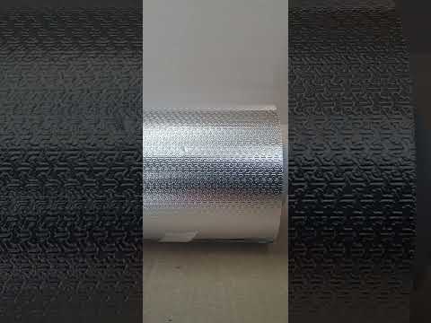 Фольга перукарня для фарбування волосся 12 см 250 метрів 13 мк текстура МЕРСЕДЕС, видео 1