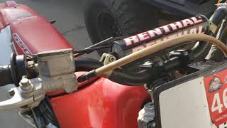 New Renthal Bars XR650