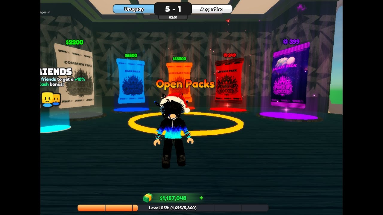 Wolf Playing Power- Up Soccer! 🐺😄