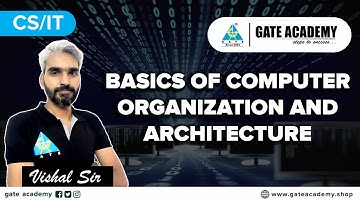 Basics of Computer Organization and Architecture By Vishal Sir | CS/IT