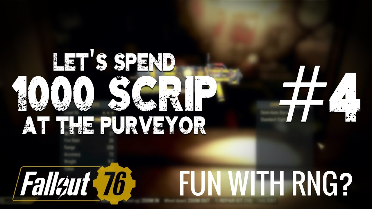 Spending 1000 Scrip at The Purveyor in Fallout 76 #4