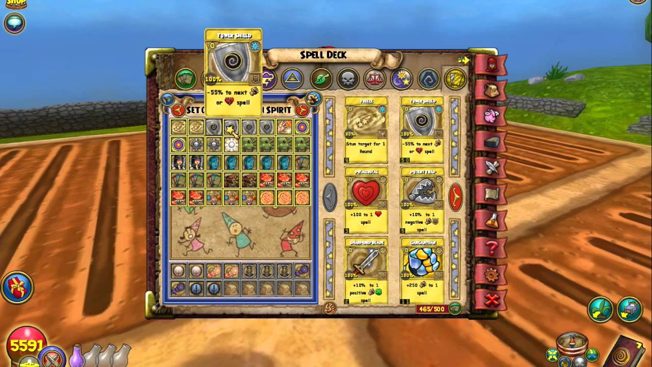 Wizard101 - Balance Deck Set-Up (Lore & Lore Free Deck)
