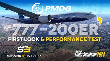 PMDG 777-200ER First Look & Performance Test #microsoftflightsimulator  #msfs2024 #msfs