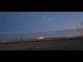Massive brush fire ￼