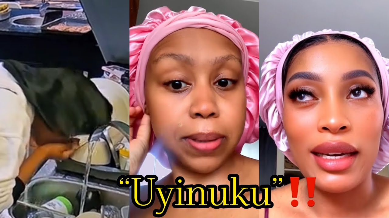 Big brother viewers angry after seeing Thandeka washing her face in the sink😡