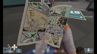 TF2: Homerunner's Hobby (what is scout reading?)