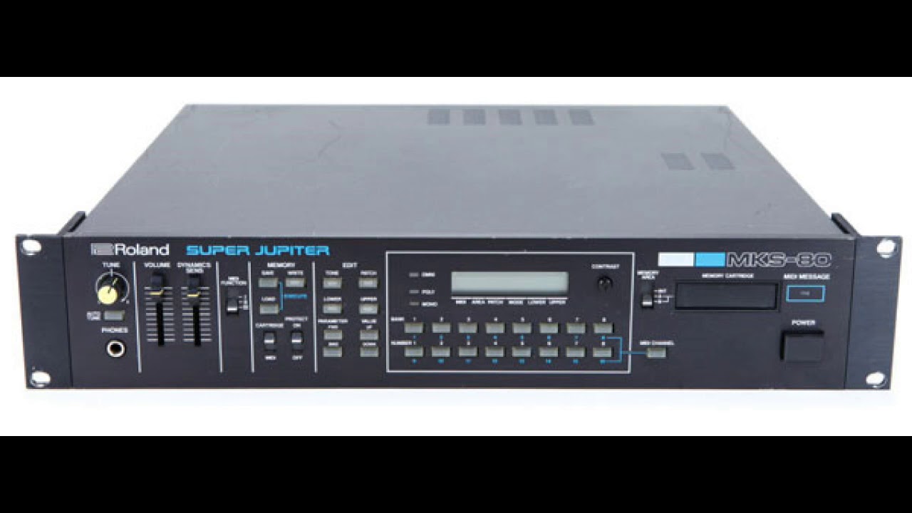 Roland Super Jupiter MKS-80 patches 1-1 to 8-8