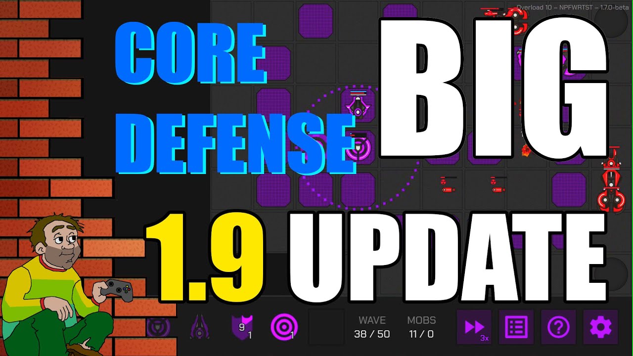 Core Defense - BIG UPDATE! New Towers, Buffs And Map Mechanics! - Let's Play Gameplay