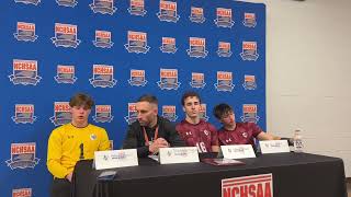Press Conference: 2A boys soccer runner-up Gray Stone Day (Nov. 21, 2025)