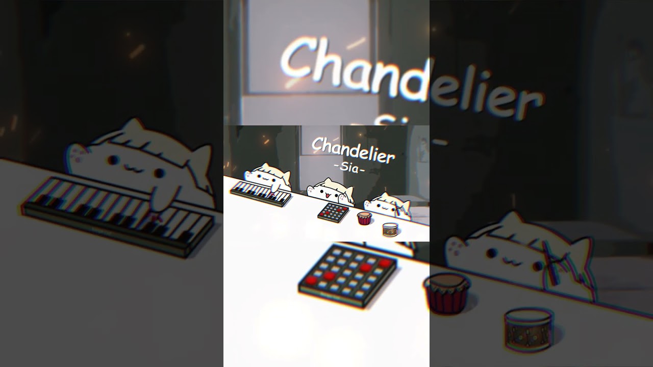 Sia - Chandelier (cover by Bongo Cat) 🎧