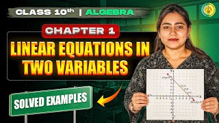 Class 10 Algebra Chp1 Linear Equations in Two Variables | All Solved Examples | Maharashtra Board