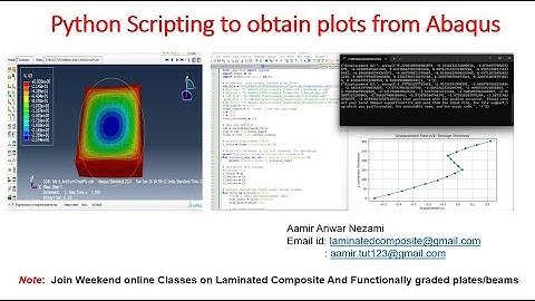 Python Scripting in Abaqus: Easy Plotting & CMD Execution Guide