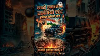 Scorpio S11 + 🇮🇳 Tiranga! | Khatarnak River Crossing Stunt 😱 | India Vehicle Simulator 3D