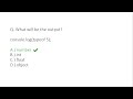 JavaScript MCQ | JavaScript Quiz