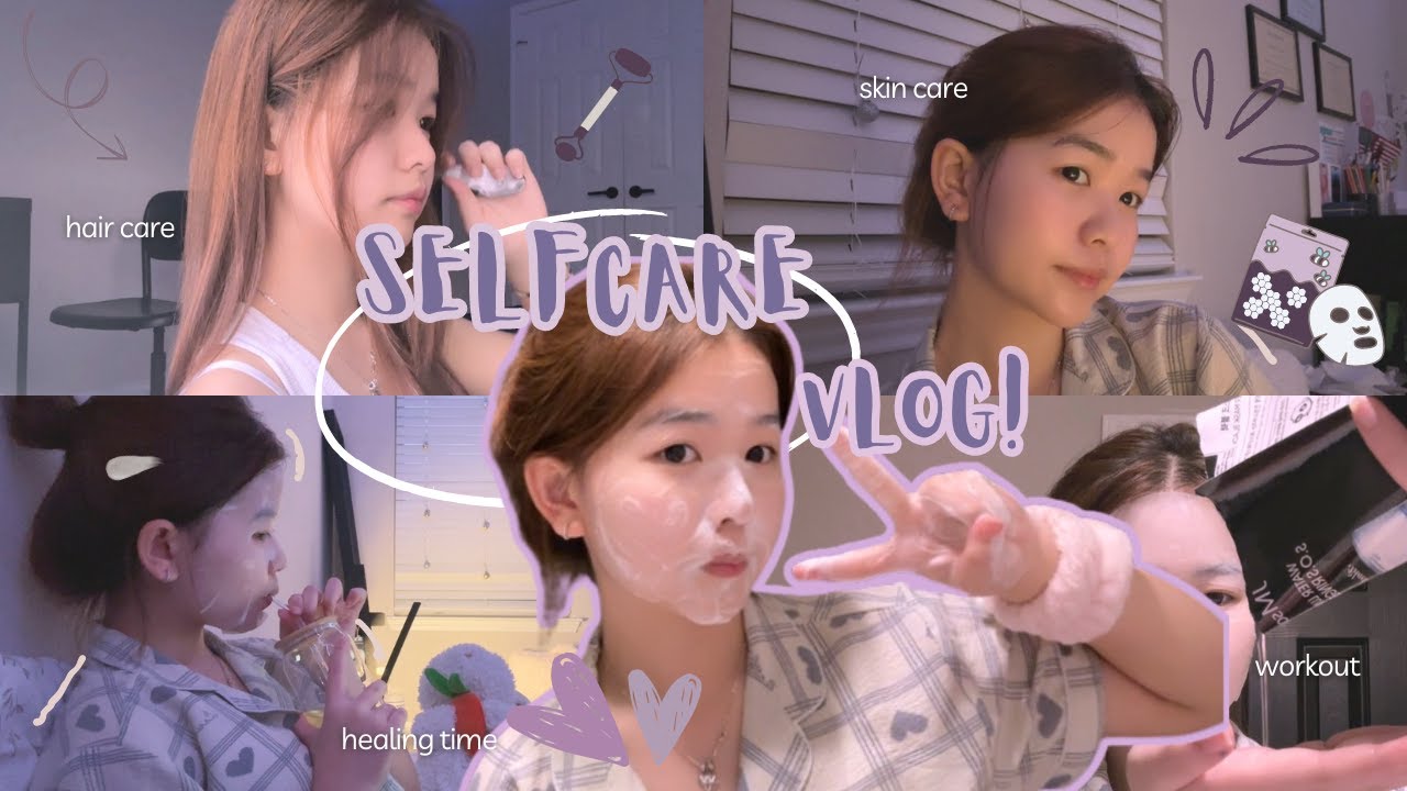 АНГЛИЙСКИЙ ВИДЕОБЛОГ О УХОДЕ ЗА СОБОЙ 🧖🏻‍♀️🩰|День ухода за собой, Английский видеоблог, Тренировк...
