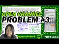 Open Channel - Uniform Steady Flow - Problem #3