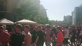 Walkaround liverpool fan zone in madrid ...