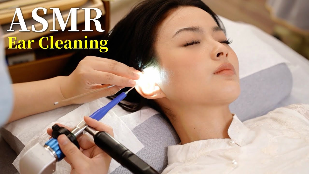 ASMR👂🏼Chinese Ear Cleaning💤Visual Ear Pick + Deep Cleaning + Soothing Sleep Sounds✨🛌