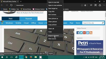 Windows 10 pro Insider preview Build 10576 observations and small review