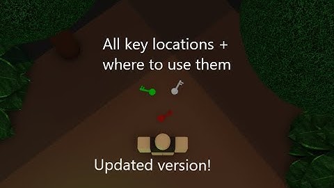 (2022) All key location and where to use them in Infectious Smile | Roblox