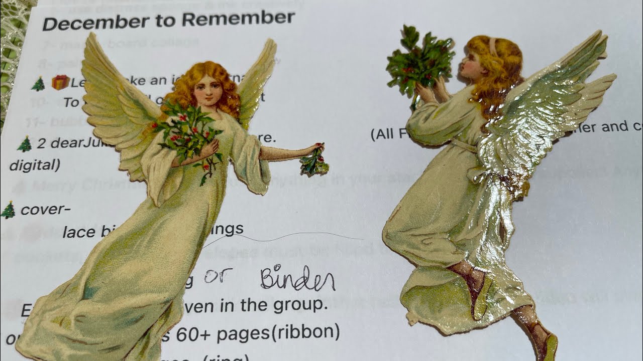 December to remember junk journal challenge Details video! Deadline 12/31/23