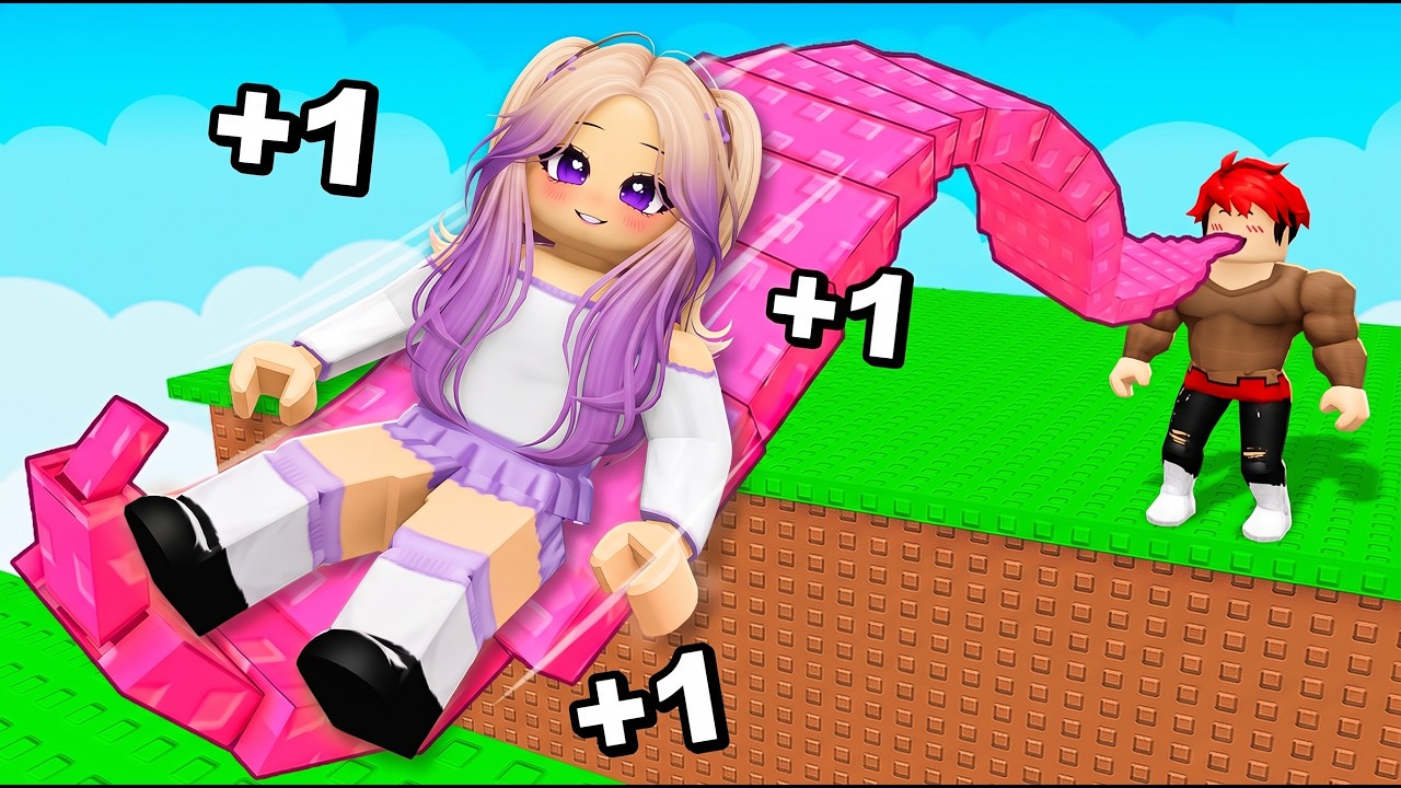 Cada Segundo +1 de LENGUA PARA GANAR en Roblox con LYNA!
