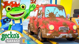 baby truck s muddy car wash caper learning videos kids