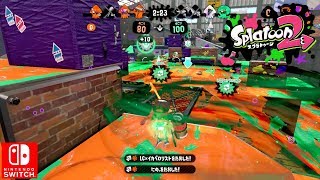Nintendo Splatoon 2 Custom Hydra Splatling Clam Blitz Gameplay Multiplayer Battle Switch screenshot 2
