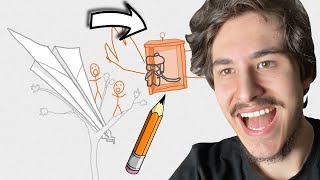 KENDİ ÇÖP ADAM OYUNUMU YAPTIM (Draw a Stickman)