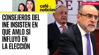 #CaféYNoticias ¬ Consejero del INE afirma que “mañaneras” se utilizaron como propaganda electoral