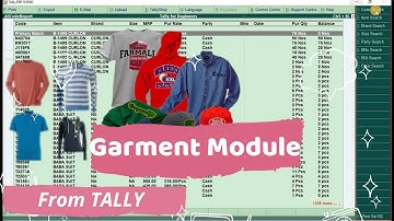 Garment module with new features