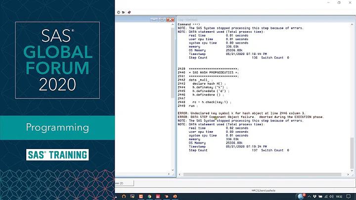 SAS Tutorial | The SAS Hash Object: A Deeper and W...