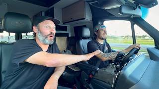 Driving to Miami After Skating Across America