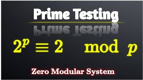 Testing Primes and Mersenne Primes