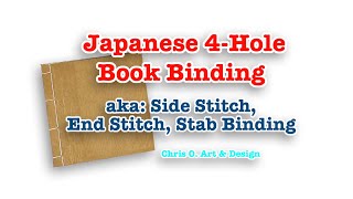 Celebrity Japanese 4-Hole Book Binding aka: Side Stitch, End Stitch, Stab Binding - 177 Profile