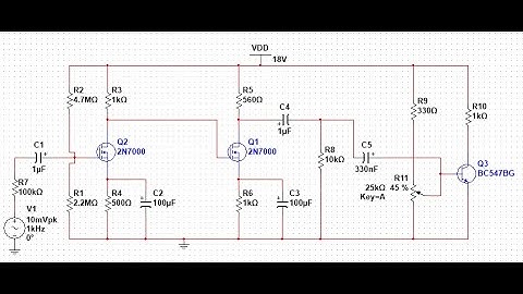 Simulation of Amplified Square Wave Generator using transistors